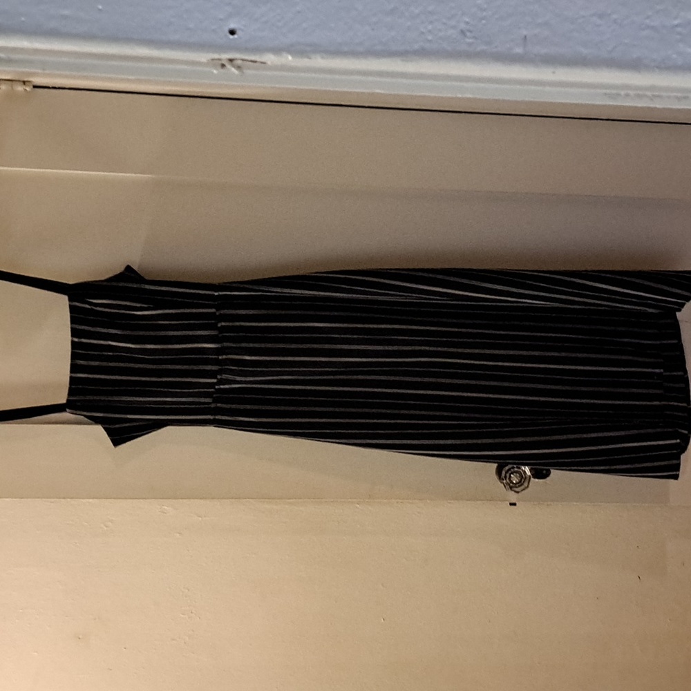 Backless Black Dress